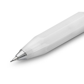 Kaweco Frosted Sport Natural Coconut Mechanical Pencil 0.7 mm HB I 12 g Light and Summer Lead Pencil I Trendy Mechanical Lead Pencil 11 cm I Refillable White/Transparent