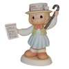 Precious Moments "Happy Anniversary" Girl with Singing Telegram Figurine 804444