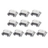 DMiotech 10pcs Micro USB Female Socket Connector 5 Pin Jack