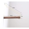 anaan Coordinate Design Clothes Rail Wall Coat Hooks Rack Hanging