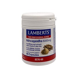 Lamberts Ashwagandha 6000mg Capsules 60's