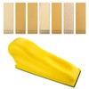 70 Sheets Yellow Micro Detail Sander Paper Kit and 3.5”