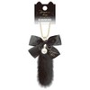 Coolia Key Chain & Mascot Myauday ST Ribbon Fur Charm,
