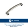 GE Appliances WB15X21101 Microwave Door Handle (Stainless)