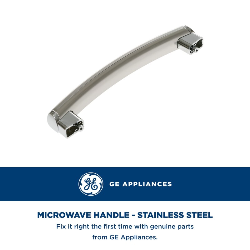 GE Appliances WB15X21101 Microwave Door Handle (Stainless)