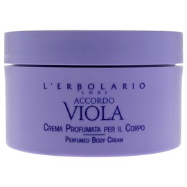 Perfumed Body Cream - Accordo Viola by LErbolario for Women - 6.7 oz Body Cream