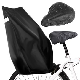 Rain Cover for Child Bicycle Seat: Universal Waterproof Cover for Children Bicycle Seat, Bicycle Seat Rain Cover with Bicycle Saddle Cover, Child Seat Rain Cover, Protection Against Dirt and Rain