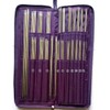 MAYMII 104 Pcs Knitting Kit Stainless Steel Knit Needles Straight+Circular
