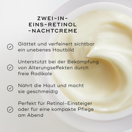 Medik8 Intelligent Retinol Smoothing Night Cream - Renew & Nourish Gentle 0.2% Vitamin A - 50 ml