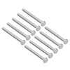 uxcell M4x50mm Hex Bolts 304 Stainless Steel Hexagon Screw Bolt