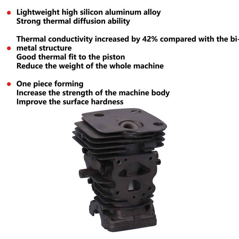 Cylinder Piston Kit for Husqvarna 445 450 450e Chain Saw