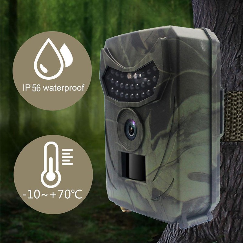 Trail Camera 16MP 1080P HD Video Game Camera with 26pcs