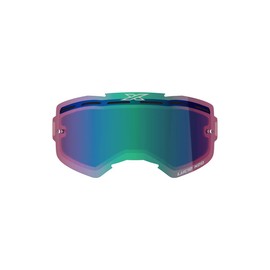 EKS BRAND Lucid Lens Dual PANE Vented Blue Mirror Persimmon