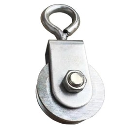 Snblzhef 1 PC Cable Pulley Rotation Traction Wheel Stainless Steel Swivel Pulley Block