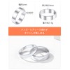 Silvora 925 Silver Ring, Men's, Simple Ring, Women's Popular, Flat,