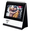 Shot2go 2025 Desktop Photo Calendar Black - Holds 12 4x6"