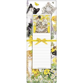 Mary Lake-Thompson Everday Cats Flour Sack Towel with Notepad Gift Set