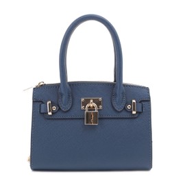 EVVE Bolso de noche para mujer, bolso de fiesta, mini bolso, bolso de cóctel, graduación, con cadena y cerradura, Pecock