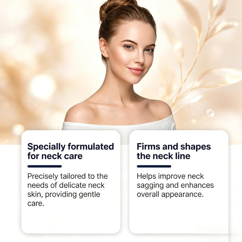 Tri-lift Peptide Complex Cream,Neck Firming Moisturizer-50g/1.76oz (2 Pcs)