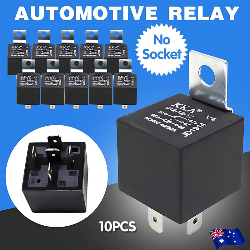 10X 40/30 Amp 12V Car SPDT Automotive Relay DC 5