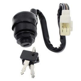 MOTOALL 27005-0011 Ignition Switch with Key Fit for Kawasaki Mule 4000 4010 Trans 600 610 UTV