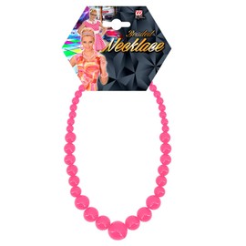 W WIDMANN MILANO Party Fashion - Halskette, 70er Jahre, Perlen, Halsband, Schmuck, Disco Fever, Mottoparty, Karneval