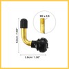 REPAIROCK 20pcs Car Tire Valve Air Tyre PVR70 Valve Stem