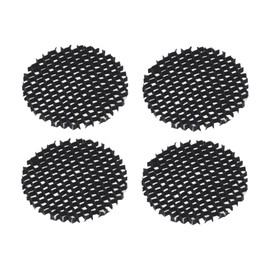 Gardenreet Aluminum Hexagonal Louver Lens for MR16 Bulb - Low Voltage Landscape Lighting Spotlight, Well Light, Down Light - Reducing Brightness and Side Glare (4 Pack)