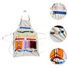 Milageto Sensory Apron Fidget Apron Gift Mental Stimulating Multiple Uses