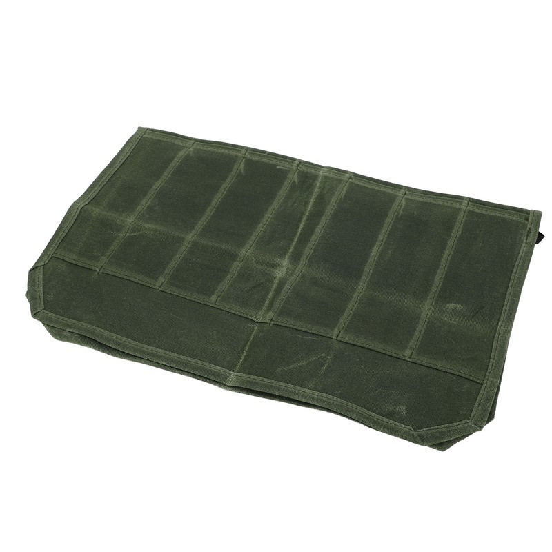 Waxed Canvas Knife Bag 7 Pocket Professional Foldable Chef Knife