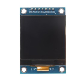 Hoite 1.5 Inch SH1107 OLED Display Module SPI 7 Pin 128x128 White PM OLED Screen with Controller for Raspberry Pi STM32 Controller Boards