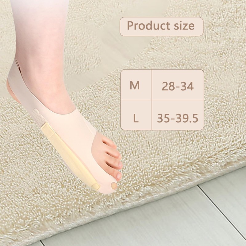 Bunion Corrector, Adjustable Orthopedic Bunion Splint, Non-Slip Bunion Toe Separator,