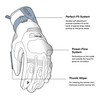 REBELHORN Range Men's Motorcycle Gloves, Goat Leather, Ankle SAS-TEC Protectors,