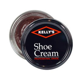 Kelly's Red Mahogany Shoe Polish 1.5 oz - Professional Leather Shoe Cream