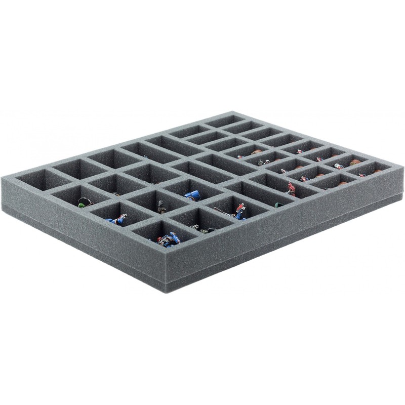 FSBR040BO 40 mm Full-Size Schaumstoffeinlage mit 34 Fächern
