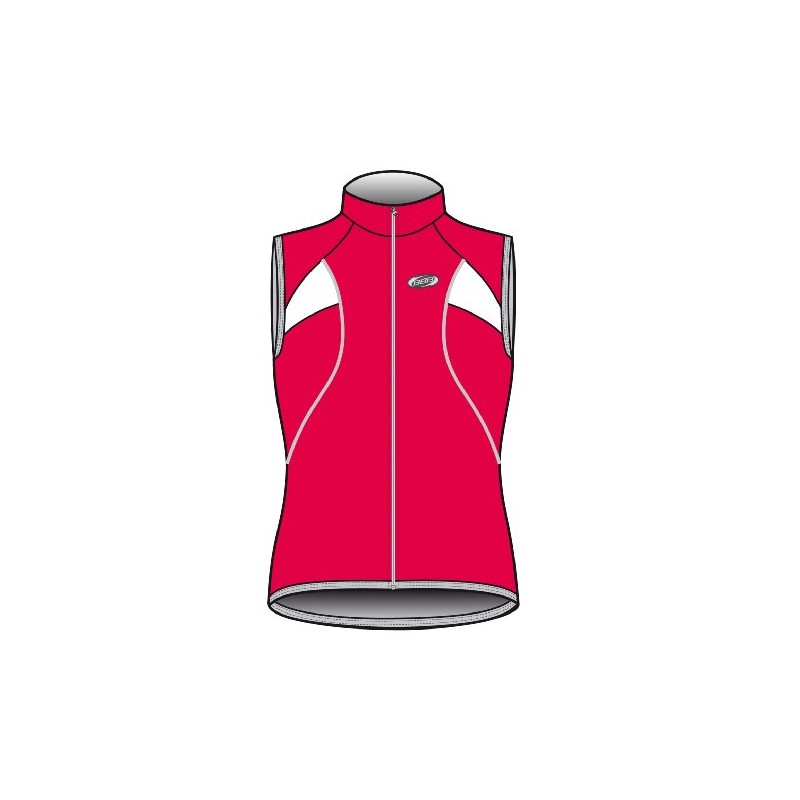 BBB Cool Girl Sleeveless Cycling Top Red Small