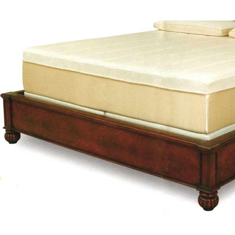 4 in. H x 4-7/8 in. Dia Stained Cherry Solid