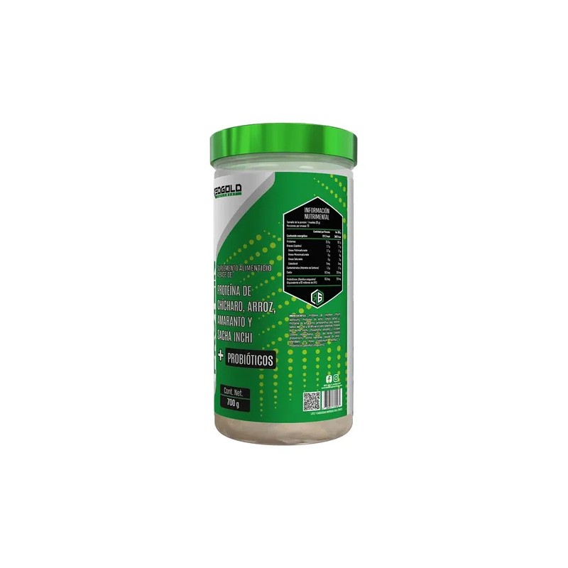 Vegan Protein Naturals Café Caramelo 700gr Red Gold Naturals