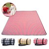 Portable Picnic Mat Camping Waterproof Mat 200x200cm Waterproof Black