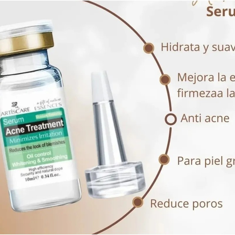 8 Viales Para Cuidado Facial Serum Dr Pen Dermapen Vial