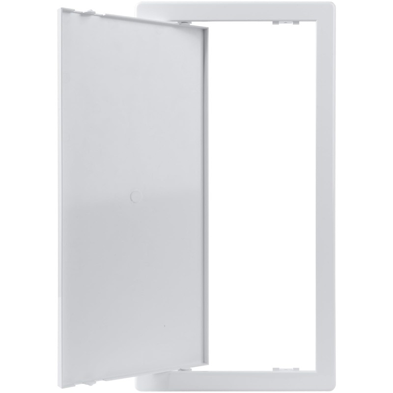 HVAC OV 8 x 16 Inch White Square ABS Plastic