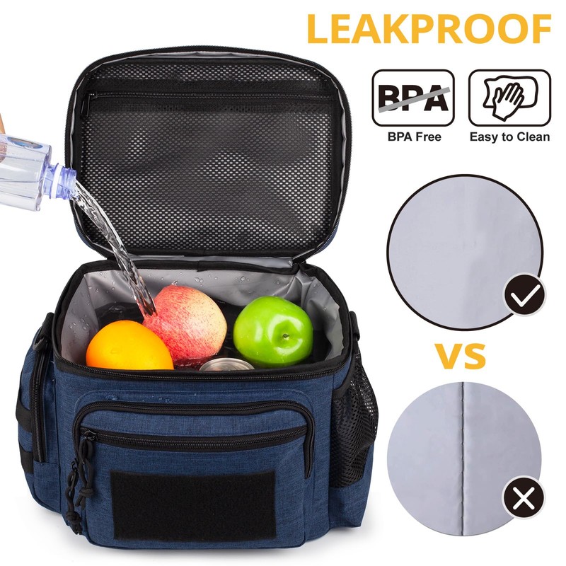 ATRIPACK Lunch Box for Men, Tactical Lunch Bag MOLLE Webbing