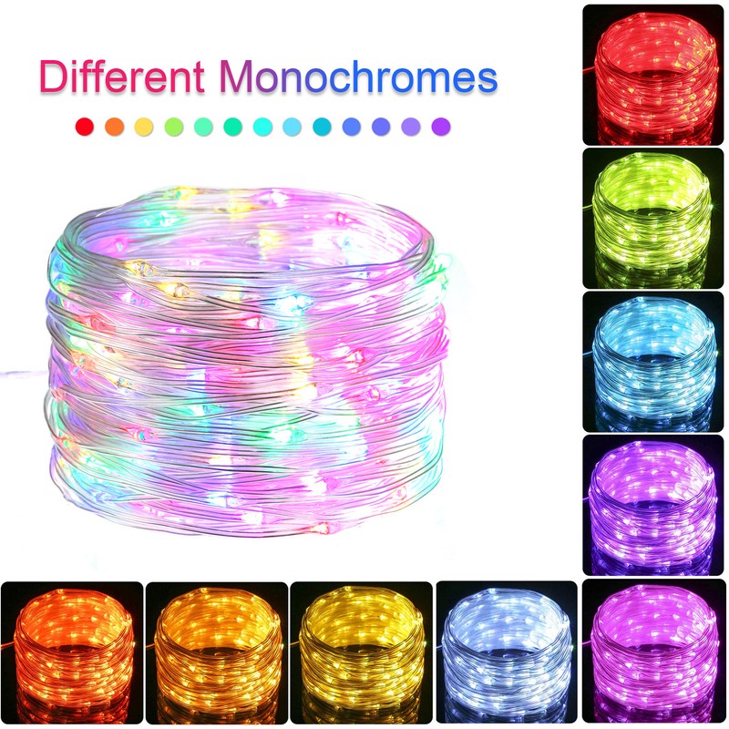 Tomshine 23m 200 LEDs Fairy String Lights with Remote Control