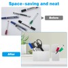 Skythrive Magnetic Marker Holder for Whiteboard Pens, Locker Organiser, Whiteboard