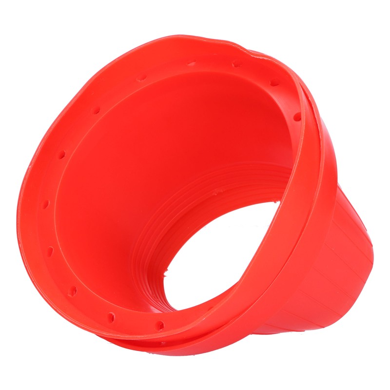 2pcs Car Speaker Waterproof Cover Silica Gel Red Insulation Protective