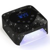 CHRISTINE SHELLY UV LED Nail Lamp 72W Rechargeable Sparkly Wireless
