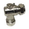 UKDD® 15mm Angle Isolation Ball o fix Valves Elbow Suitable