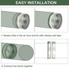 YOKIVE 3.9-inch Backdraft Damper Shutter, 2 Pcs Inline Spring Loaded