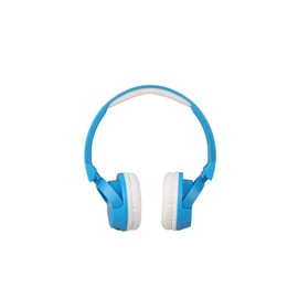 Altec Lansing Kid Safe 2-in-1 Bluetooth and Wired Headphones, Noise Cancelling, Volume Control, Wireless, Foldable Design (Blue)