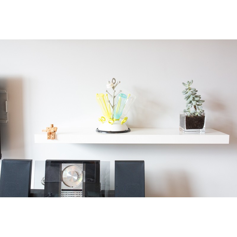 Beaba Bottle Tree Draining Rack Neon